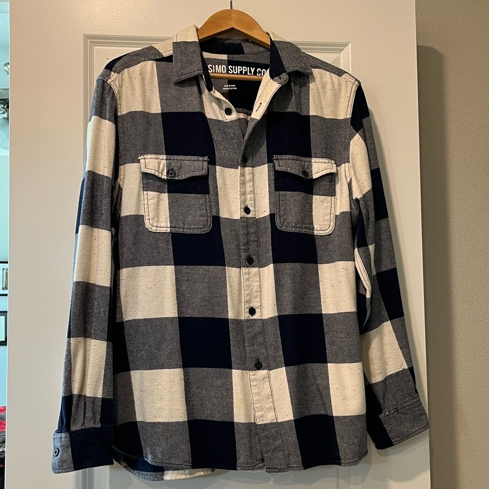Donegal Flannel Lightweight Shirt Jacket